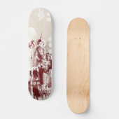 SKATEBOARD PLATE-FORME DE GARÇON DE ROCKET (Recto)