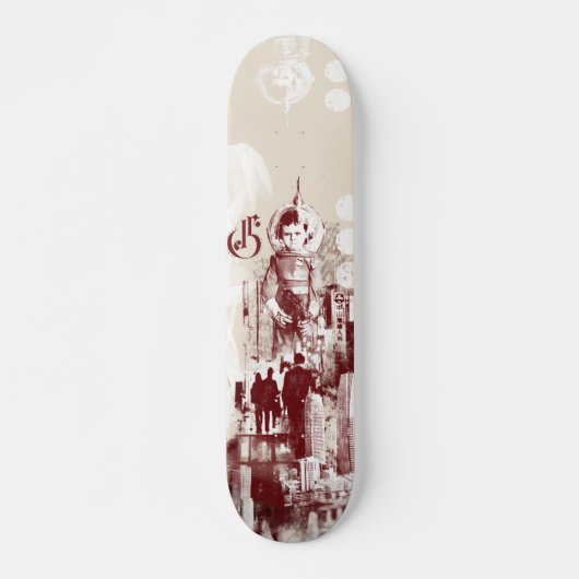 SKATEBOARD PLATE-FORME DE GARÇON DE ROCKET (Devant)