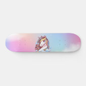 Skateboard Plate-forme de licorne et de planche à roulettes (Horz)