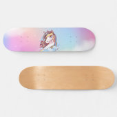 Skateboard Plate-forme de licorne et de planche à roulettes (Horz)