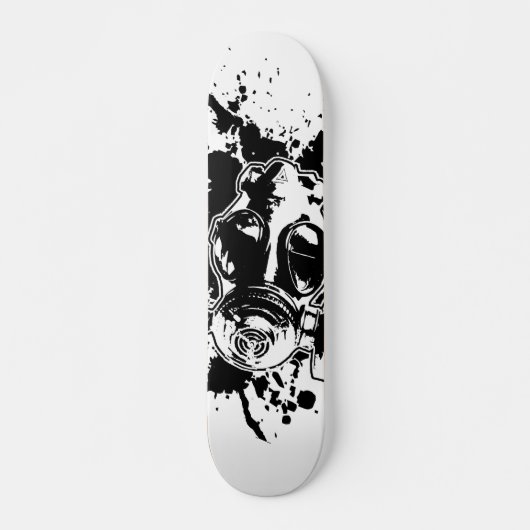 Skateboard Plate-forme de masque de gaz (Devant)
