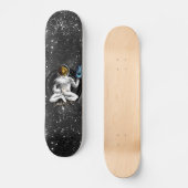 Skateboard Plate-forme "de méditation d'homme de l'espace" (Recto)