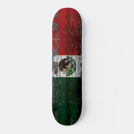Skateboard Plate-forme de patin de drapeau du Mexique (Recto)