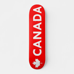 Skateboard Plate-forme de patin de feuille d'érable du Canada