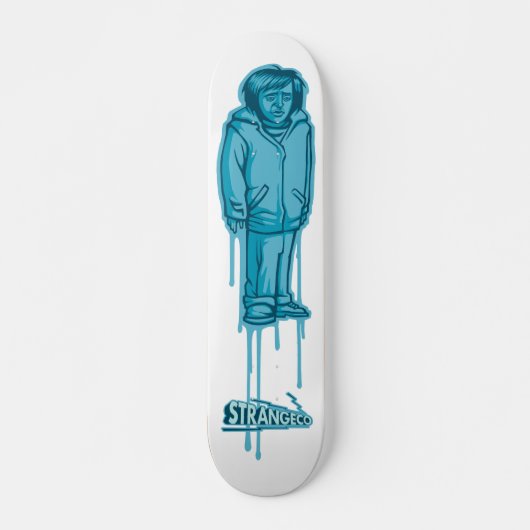 Skateboard Plate-forme de patin de GARÇON BLEU (Devant)