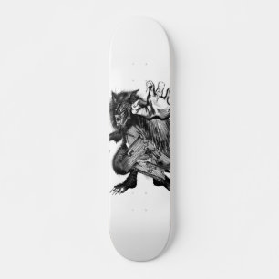 Skateboard Plate-forme de patin de loup de guerre