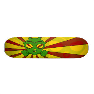 Skateboard Plate-forme de patin de masque de RiotCore Rasta