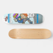 Skateboard Plate-forme de patin de prétention démesurée (Horz)