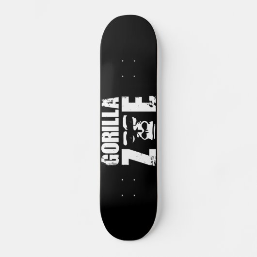 Skateboard Plate-forme de patin de Zoe de gorille (Recto)