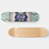Skateboard plate-forme de planche à roulettes de chat (Horz)