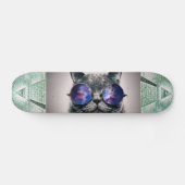 Skateboard plate-forme de planche à roulettes de chat (Horz)