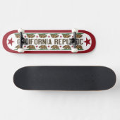 Skateboard Plate-forme de planche à roulettes de République d (Horz)