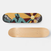 Skateboard Plate-forme de planche à roulettes de techno de (Horz)