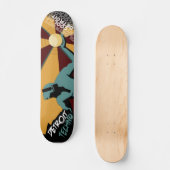 Skateboard Plate-forme de planche à roulettes de techno de (Recto)