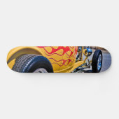 Skateboard Plate-forme de travail de flamme du hot rod 6 (Horz)