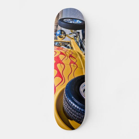 Skateboard Plate-forme de travail de flamme du hot rod 6 (Recto)