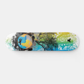 Skateboard Plate-forme de vecteur du monde (Horz)