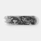 Skateboard Plate-forme d'imaginaire d'ange de dragon (Horz)