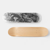 Skateboard Plate-forme d'imaginaire d'ange de dragon (Horz)