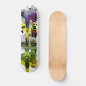 Skateboard PLATE-FORME d'OURS de SURF de CRE8orDIE (Recto)