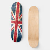Skateboard Plate-forme d'Union Jack (Recto)