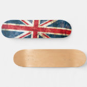 Skateboard Plate-forme d'Union Jack (Horz)