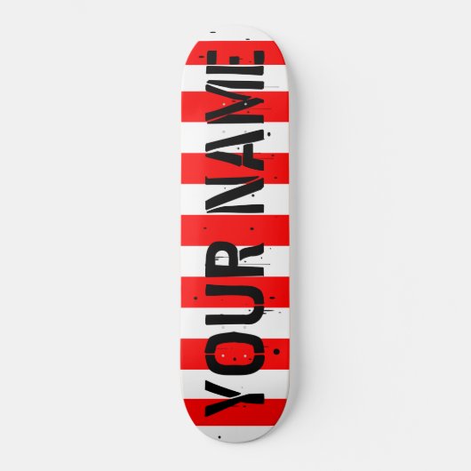 Skateboard Plate-forme faite sur commande de planche à (Recto)