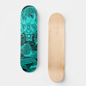 Skateboard Plate-forme faite sur commande d'élément de dragon (Recto)