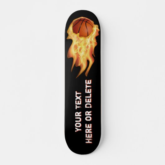 Skateboard Plate-forme flamboyante personnalisée de planche à (Devant)