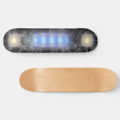 Skateboard Plate-forme graphique de planche à roulettes de (Horz)