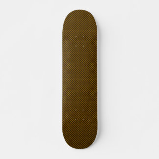Skateboard Plate-forme jaunâtre de planche à roulettes d'or