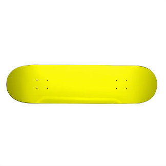 Skateboard Plate-forme jaune