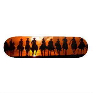 Skateboard Plate-forme occidentale sauvage de planche à