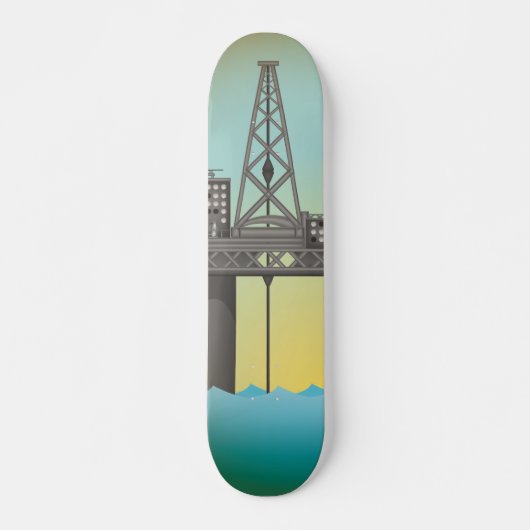 Skateboard Plate-forme pétrolière (Devant)