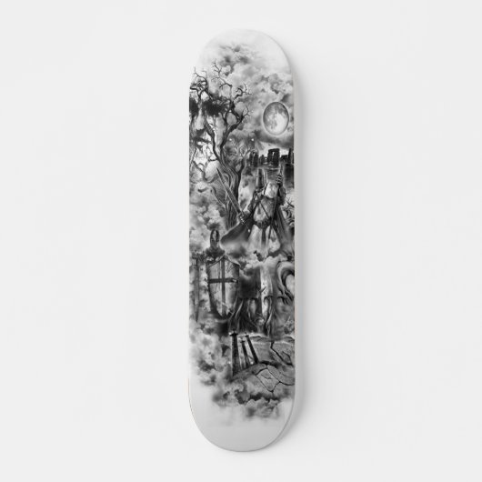 Skateboard Plate-forme sainte d'ange de croisade (Devant)