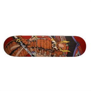 Skateboard Plate-forme samouraï japonaise de planche à