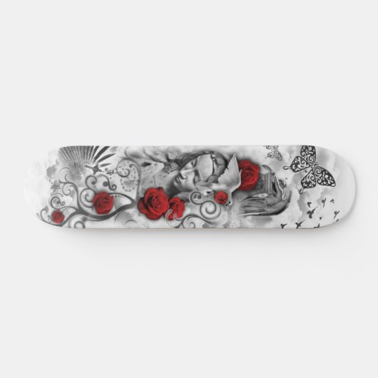 Skateboard Plate-forme tombée d'imaginaire d'ange (Horz)