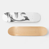 Skateboard plate-forme tribale de requin (Horz)
