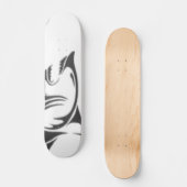 Skateboard plate-forme tribale de requin (Recto)