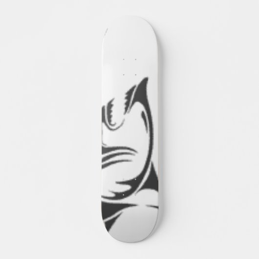 Skateboard plate-forme tribale de requin (Devant)