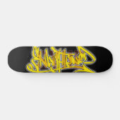 Skateboard Plateau de graffiti éclairé (Horz)