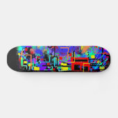 Skateboard Plateau de graffitis de la ville de NY (Horz)