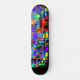 Skateboard Plateau de graffitis de la ville de NY