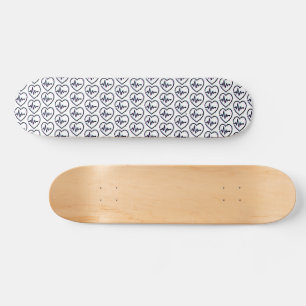 Skateboard Plateau de planche à roulettes Heart Check