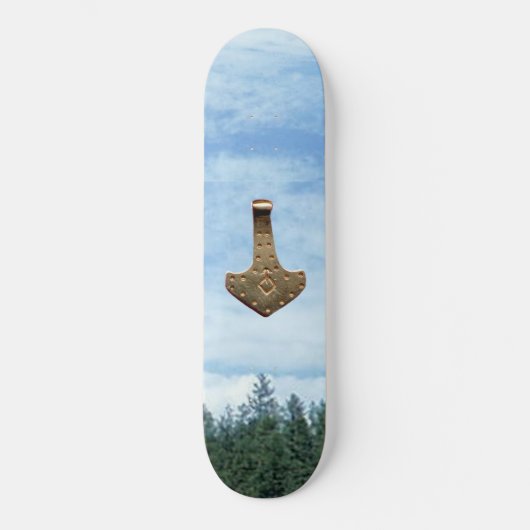 Skateboard Plateau des marteaux d'or Thor (Recto)