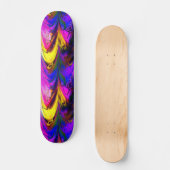 Skateboard Plateau Fractal Marble7A (Recto)