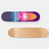 Skateboard Platines Vaporwave Sunset (Horz)