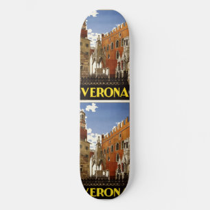 Skateboard Platins Vintage voyage Vérone Italie