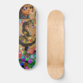 Skateboard Pleuvoir des monstres (Recto)