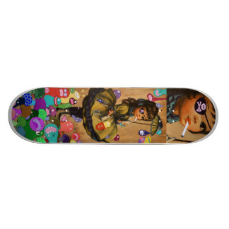 Skateboard Pleuvoir des monstres